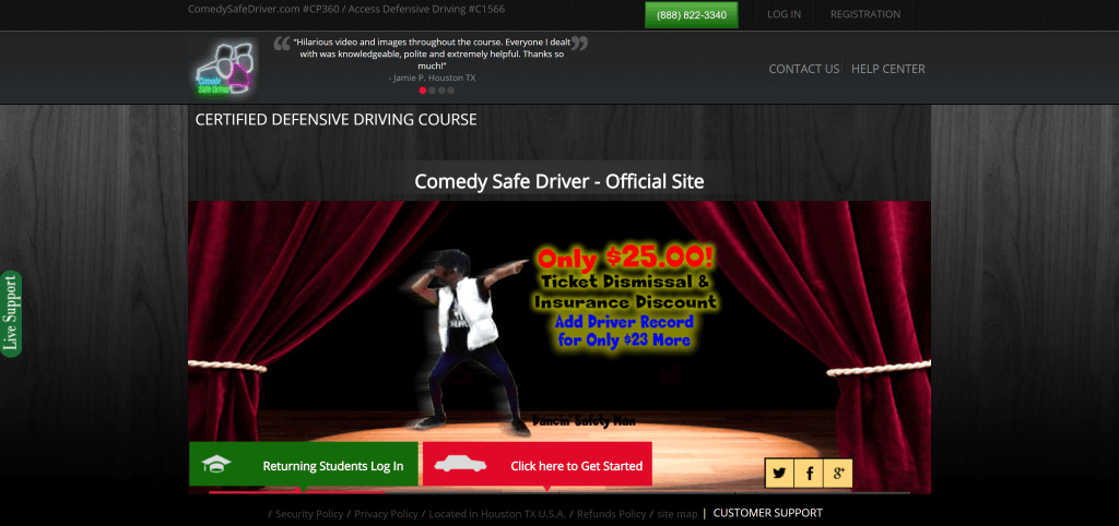 3D Defensive Driving / Comedy Safe Driver
