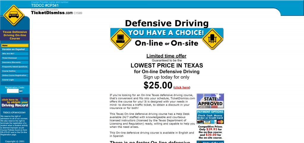Safe Driver Centre - Texas Defensive Driving