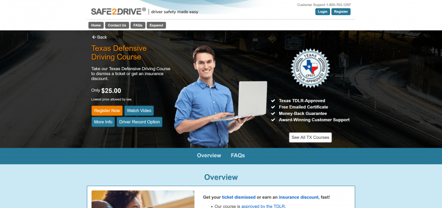 Safe2Drive Texas Defensive Driving