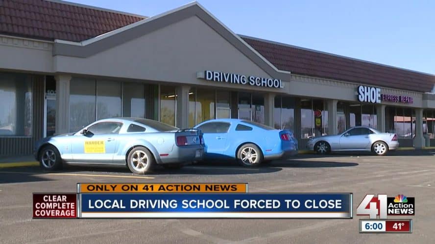 Driving School Closed